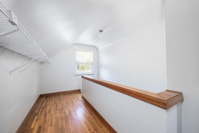 335 Letchworth Ave, Columbus, OH 43204 - spacious closet with vaulted ceiling and wood finished floors