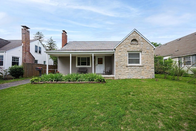 335 Letchworth Ave, Columbus, OH 43204 - view of front of property featuring stone siding and covered porch