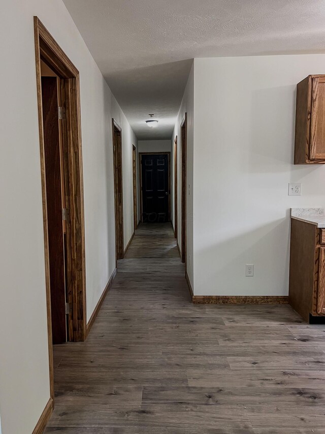 623 Glencroft Ave, Chillicothe, OH 45601 - corridor featuring dark wood finished floors