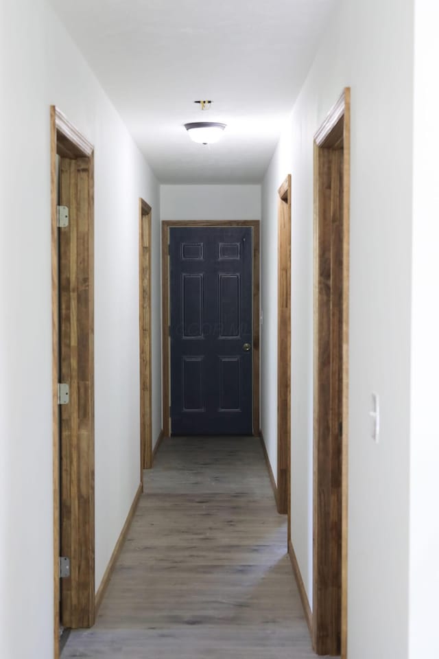 623 Glencroft Ave, Chillicothe, OH 45601 - hall featuring light wood-style flooring and baseboards