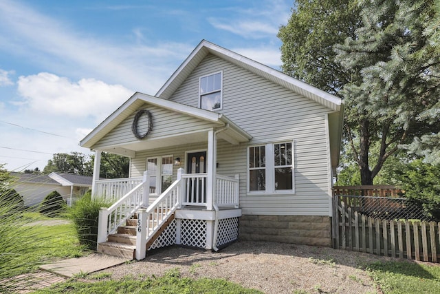 156 E Postal Ave, Newark, OH 43055 - view of front facade with covered porch