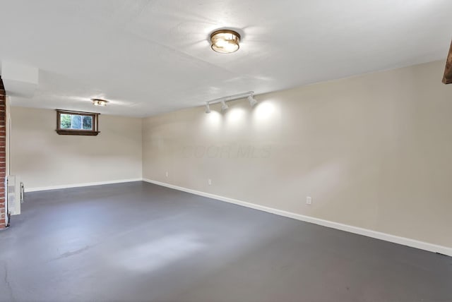 156 E Postal Ave, Newark, OH 43055 - below grade area with baseboards