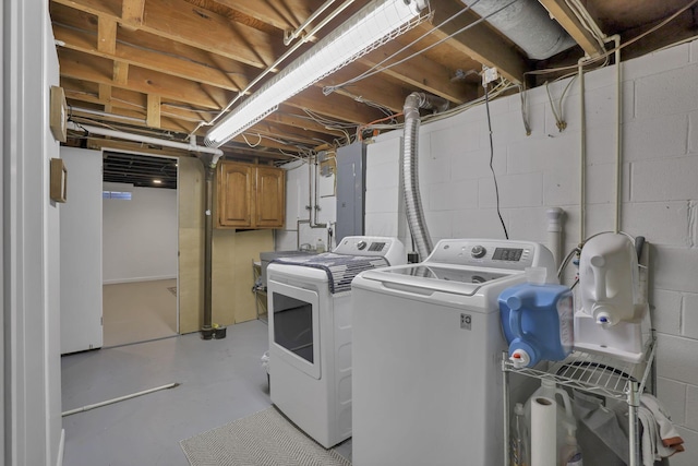5252 Roche Pl, Columbus, OH 43229 - laundry area with independent washer and dryer