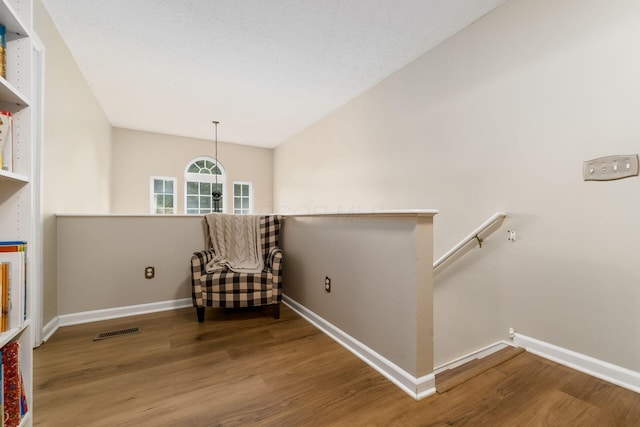 4867 Fosterson Dr, Lockbourne, OH 43137 - unfurnished room with an upstairs landing and wood finished floors