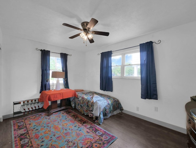 800 Spring Rd S, Westerville, OH 43081 - bedroom with wood finished floors and a ceiling fan
