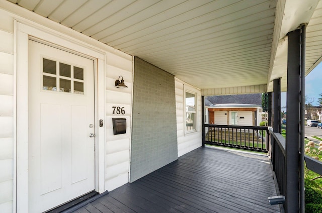 786 Ann St, Columbus, OH 43206 - view of porch