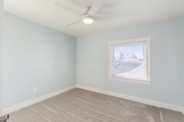 786 Ann St, Columbus, OH 43206 - empty room with carpet floors and ceiling fan