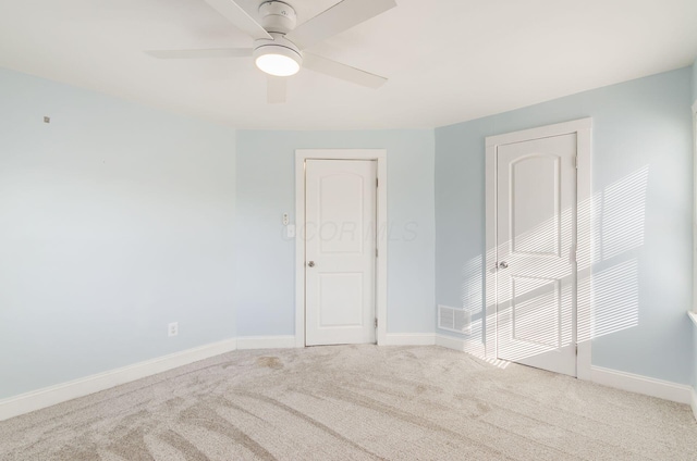786 Ann St, Columbus, OH 43206 - unfurnished bedroom featuring carpet flooring and ceiling fan