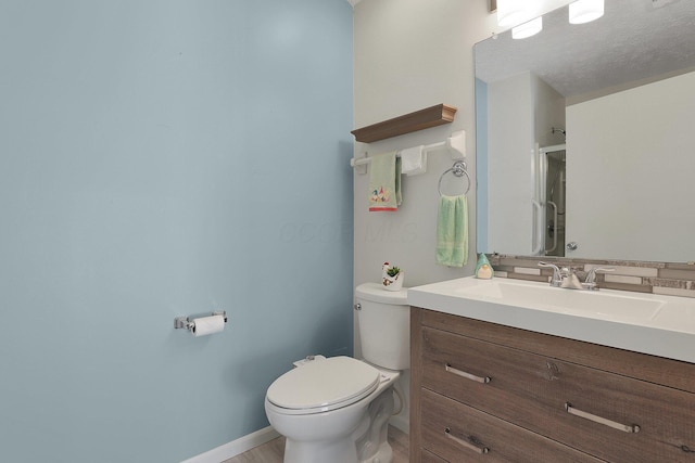 4686 Parrau Dr Unit 64A, Columbus, OH 43228 - bathroom with vanity and a shower with door