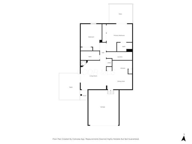 4686 Parrau Dr Unit 64A, Columbus, OH 43228 - view of property floor plan
