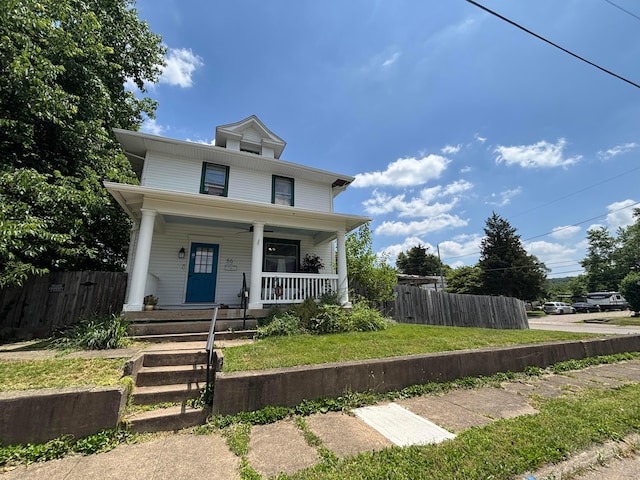 86 Curtis Ave, Newark, OH 43055 - traditional style home featuring a porch