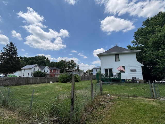 86 Curtis Ave, Newark, OH 43055 - view of yard