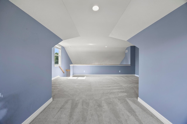 4003 Laurel Valley Dr, Powell, OH 43065 - bonus room featuring carpet floors and vaulted ceiling