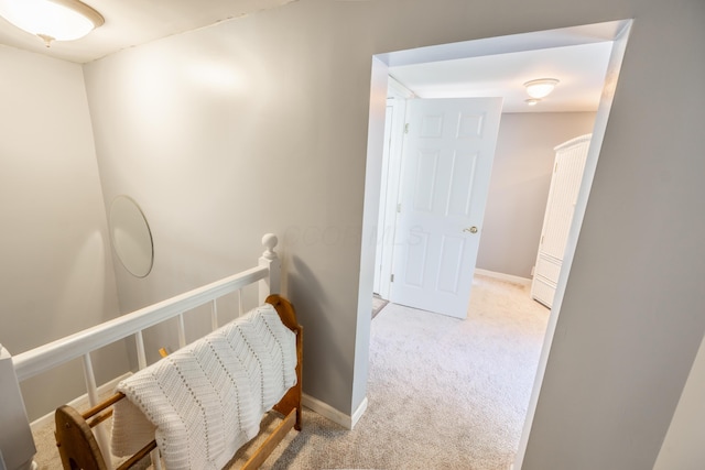 793 Waldo Fulton Rd, Waldo, OH 43356 - hallway with carpet flooring and baseboards