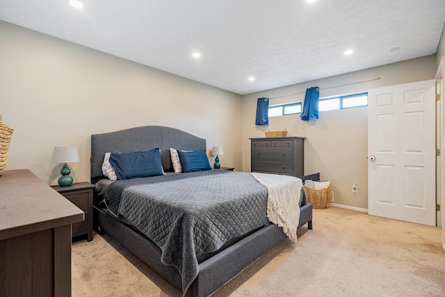 1439 Tall Meadows Dr, Columbus, OH 43223 - bedroom featuring recessed lighting and light carpet