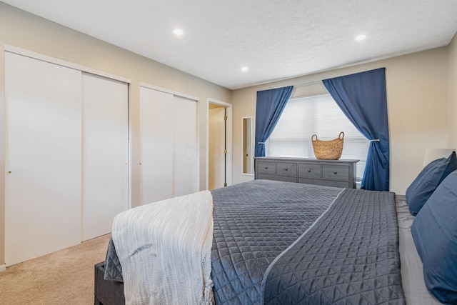 1439 Tall Meadows Dr, Columbus, OH 43223 - carpeted bedroom featuring recessed lighting and multiple closets