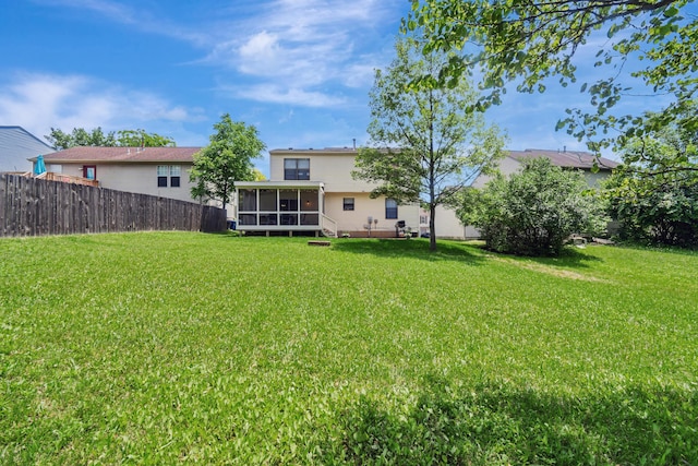 1439 Tall Meadows Dr, Columbus, OH 43223 - rear view of property featuring a sunroom
