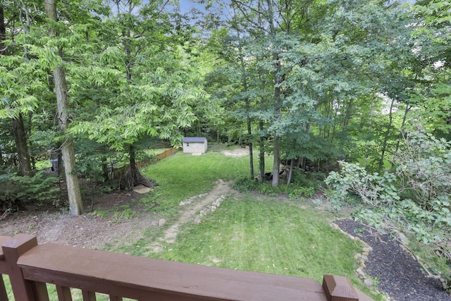 437 Barrington Rdg, Pataskala, OH 43062 - view of grassy yard with an outdoor structure