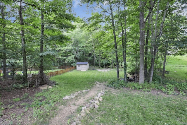 437 Barrington Rdg, Pataskala, OH 43062 - view of yard featuring a storage unit
