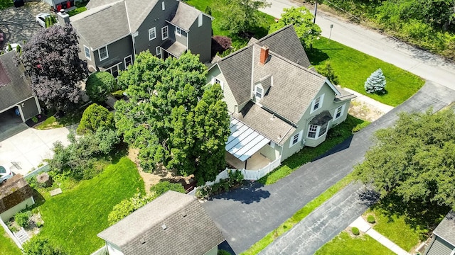 670 Greenwich St, Worthington, OH 43085 - aerial perspective of suburban area