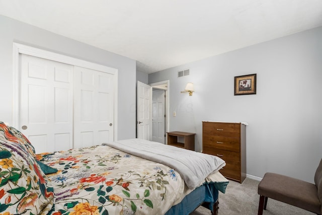 2740 Mitzi Dr, Columbus, OH 43209 - bedroom with light carpet and a closet