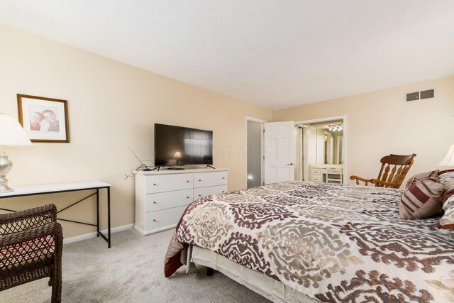 2740 Mitzi Dr, Columbus, OH 43209 - bedroom featuring light colored carpet and baseboards