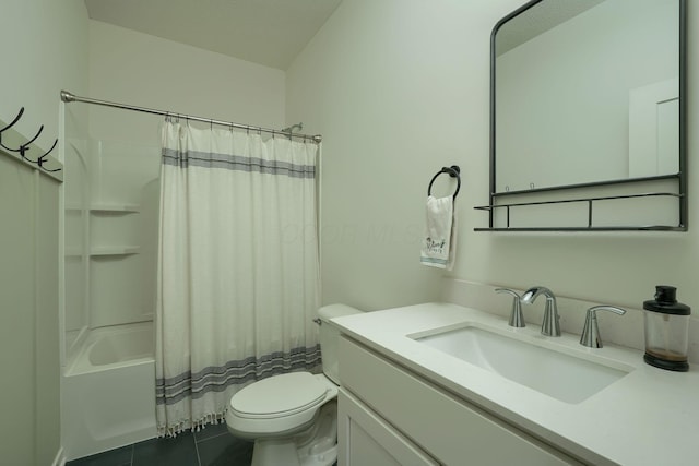 3663 Cedar Hill Rd NW, Canal Winchester, OH 43110 - bathroom featuring vanity and shower / bathtub combination with curtain