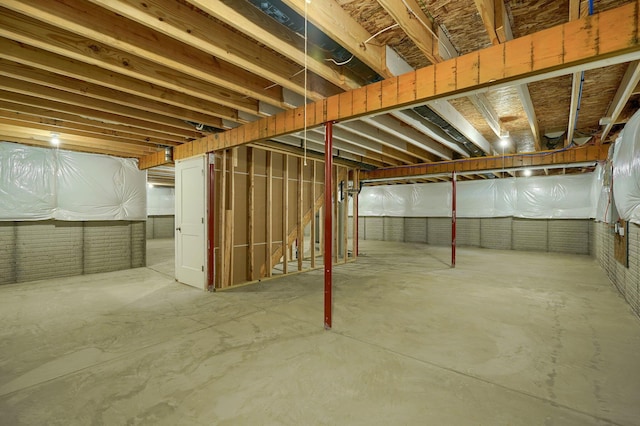 3663 Cedar Hill Rd NW, Canal Winchester, OH 43110 - view of unfinished basement