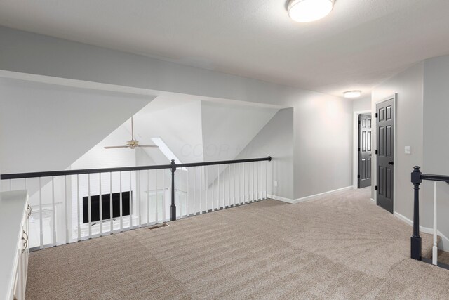 833 Moon Glow Ct, Columbus, OH 43230 - hallway featuring carpet flooring and an upstairs landing
