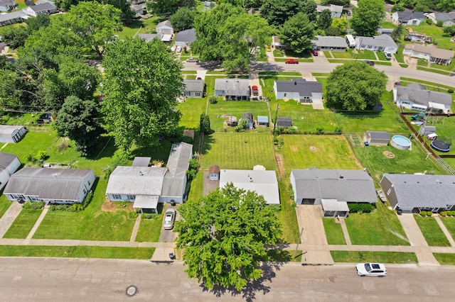 507 Shoshone Dr, Lancaster, OH 43130 - aerial perspective of suburban area