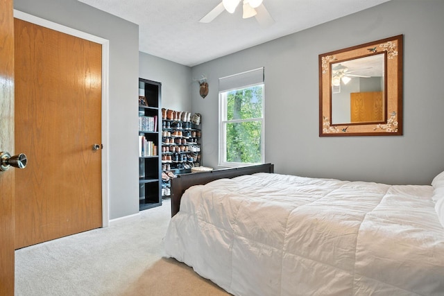1126 Welwyn Dr, Westerville, OH 43081 - bedroom featuring carpet floors and ceiling fan