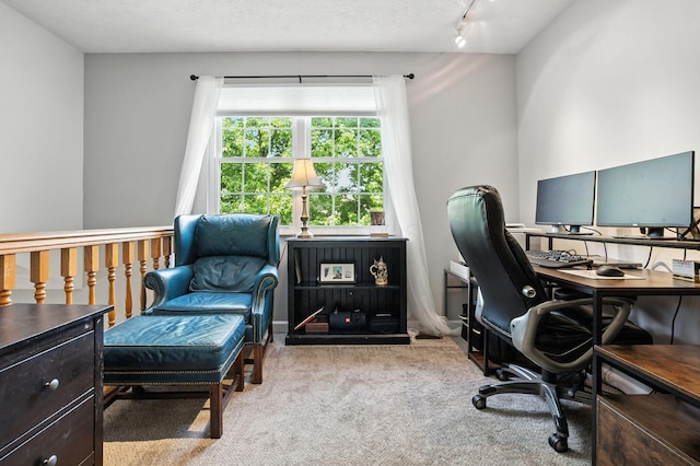 1126 Welwyn Dr, Westerville, OH 43081 - office space with light colored carpet and track lighting