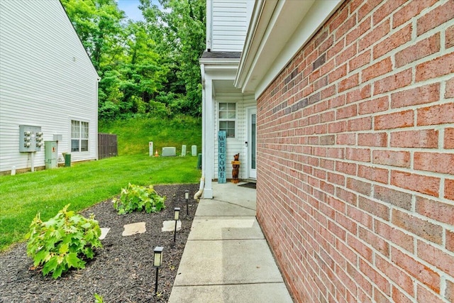 5821 Albany Grv, Westerville, OH 43081 - entrance to property with a lawn and brick siding