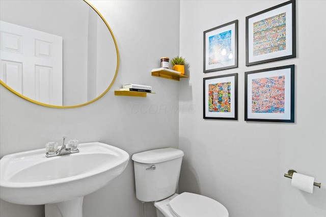 5821 Albany Grv, Westerville, OH 43081 - half bath with toilet and a sink
