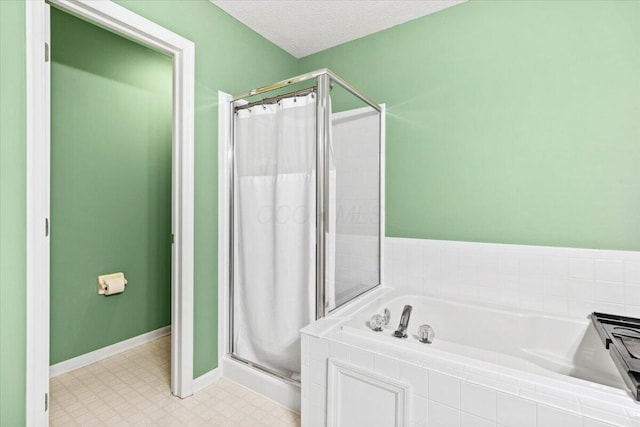 5821 Albany Grv, Westerville, OH 43081 - full bath with a shower stall and a bath