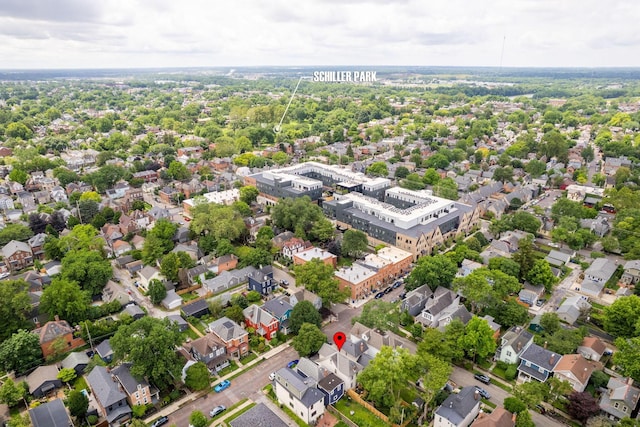 336 E Kossuth St, Columbus, OH 43206 - aerial view of residential area