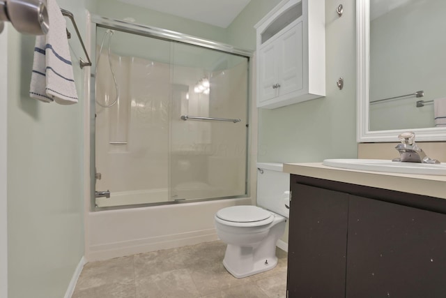 7607-7609 Penwood Pl, Columbus, OH 43235 - full bathroom featuring vanity and enclosed tub / shower combo