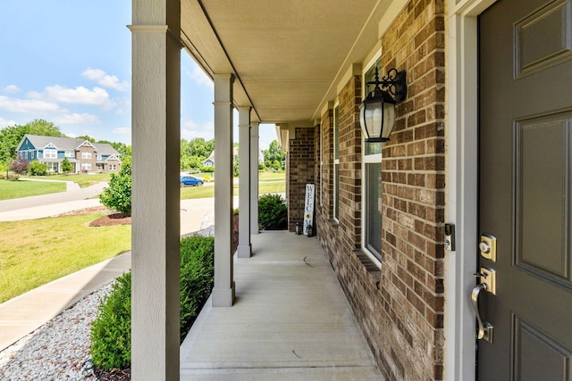 3622 Switchgrass Ct, Hilliard, OH 43026 - view of porch