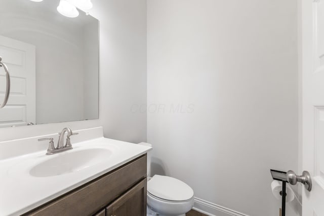 3622 Switchgrass Ct, Hilliard, OH 43026 - bathroom with toilet and vanity