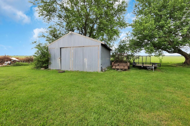 5255 State Route 138, Circleville, OH 43113 - view of pole building with a yard