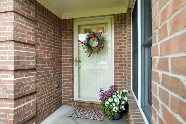 3175 Dartford Trce, Dublin, OH 43017 - view of exterior entry with brick siding and covered porch
