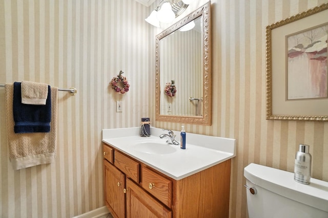 3175 Dartford Trce, Dublin, OH 43017 - bathroom featuring vanity and toilet