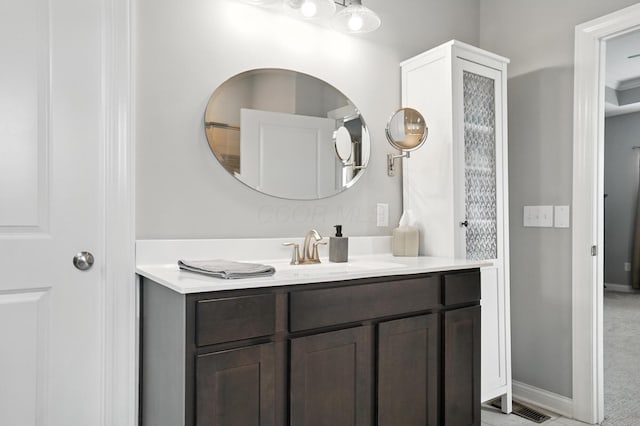 618 Ludham Trl, Pickerington, OH 43147 - bathroom featuring vanity and baseboards