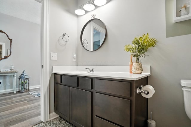 618 Ludham Trl, Pickerington, OH 43147 - bathroom with vanity and baseboards