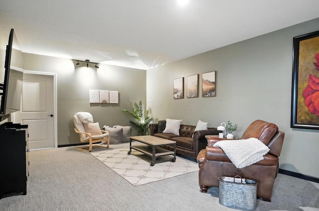 618 Ludham Trl, Pickerington, OH 43147 - carpeted living room with baseboards