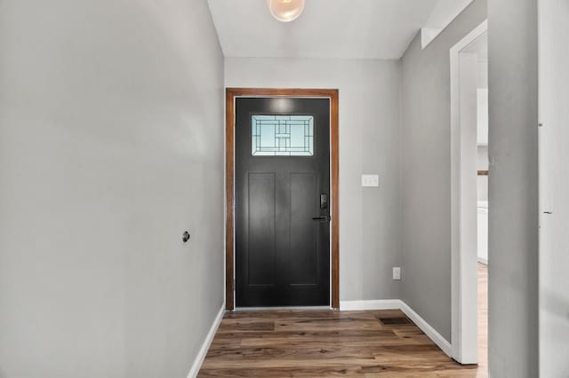298 Flint Ridge Dr, Columbus, OH 43230 - entrance foyer featuring baseboards and wood finished floors