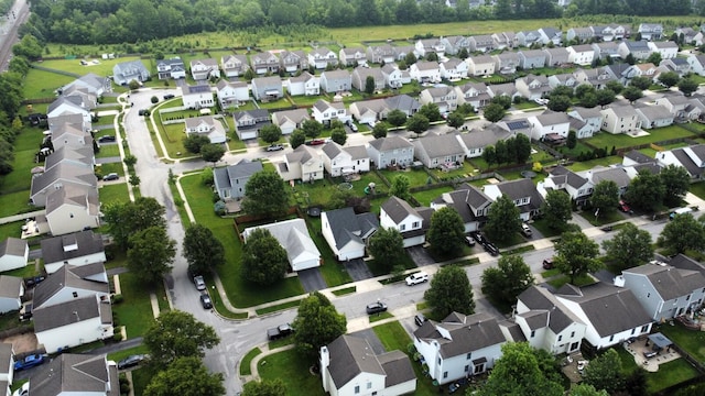 486 Ruffin Dr, Galloway, OH 43119 - aerial view of property's location featuring nearby suburban area