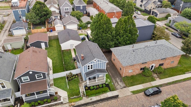 497 E Kossuth St, Columbus, OH 43206 - aerial perspective of suburban area