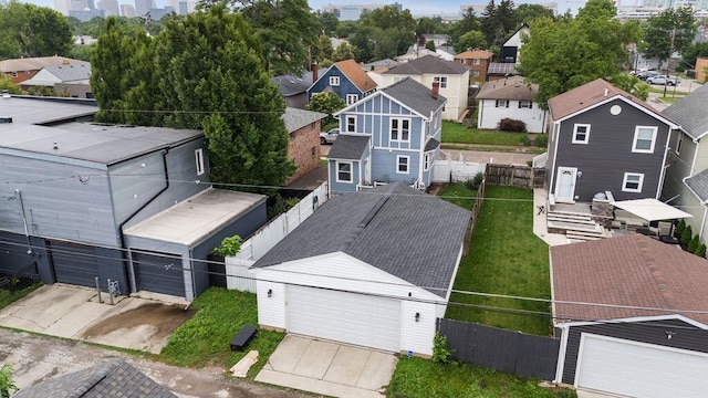 497 E Kossuth St, Columbus, OH 43206 - aerial view of residential area