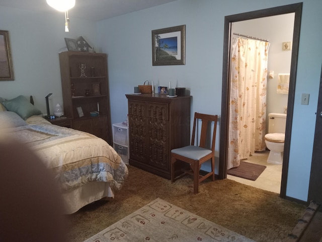 6978 Cook-Jones Rd, Waynesville, OH 45068 - bedroom with carpet flooring and connected bathroom